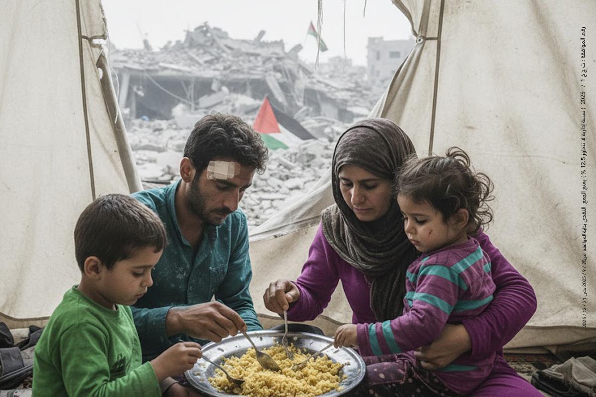 إطعام لأهل غزة